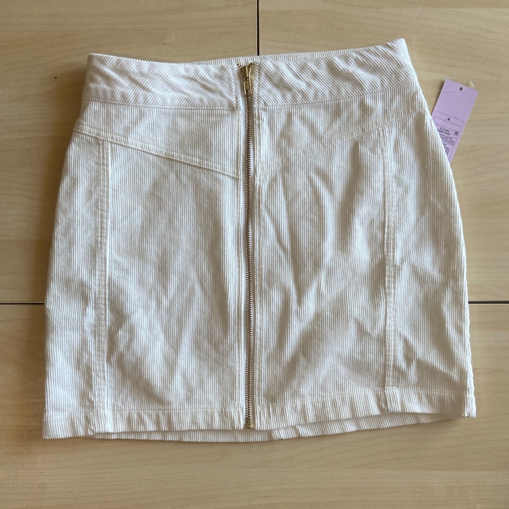 NWT corduroy mini skirt